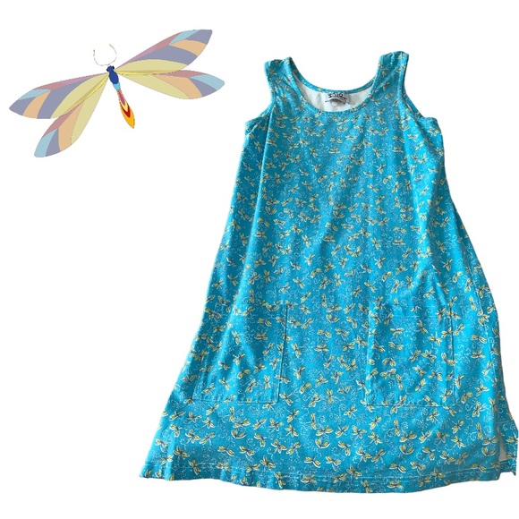 Lilly Pulitzer White Label Dragonfly SWIM Cover up Dress Vintage - Picture 4 of 4